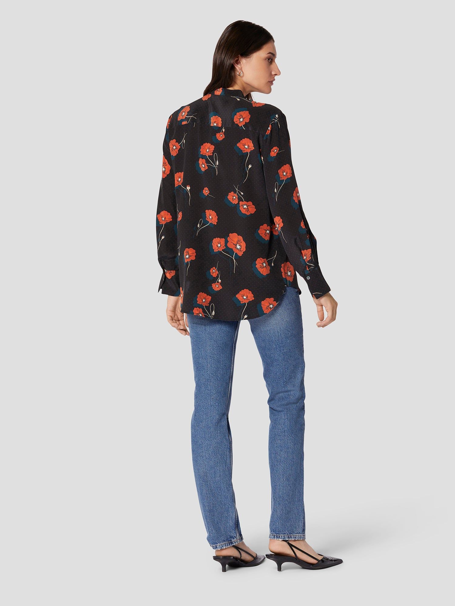 LEONEE SILK SHIRT sold by Equipment product image thumbnail 5