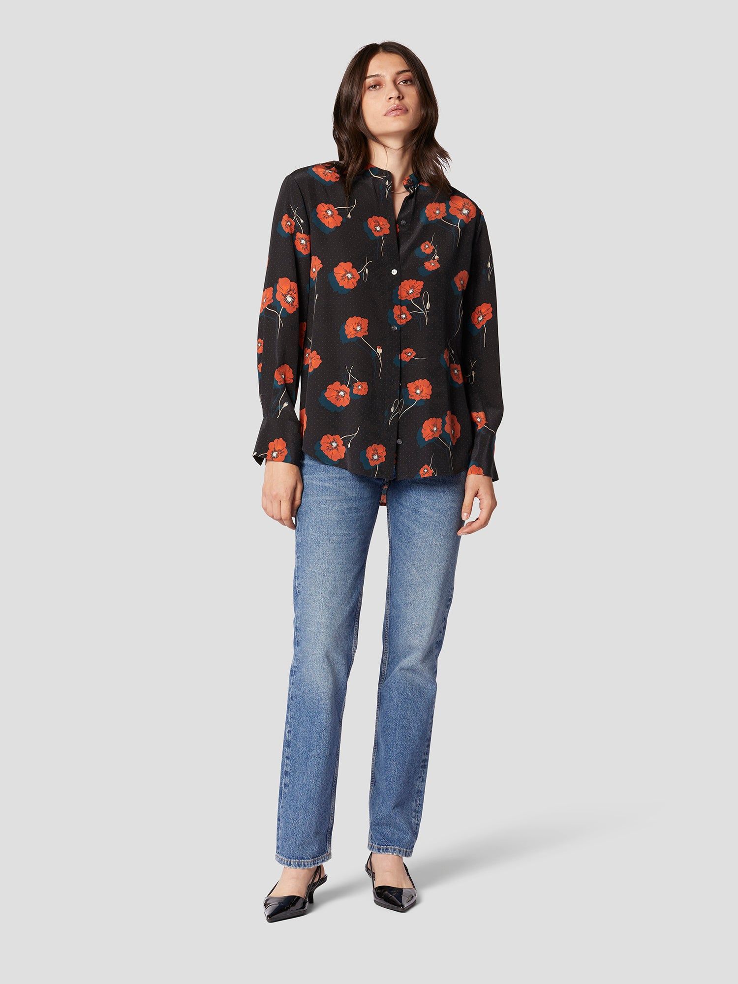 LEONEE SILK SHIRT sold by Equipment product image thumbnail 2