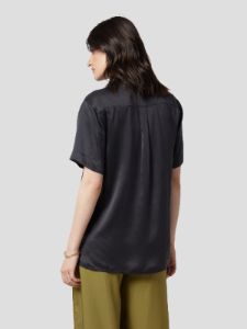 AMAIA SILK SATIN SHIRT sold by Equipment