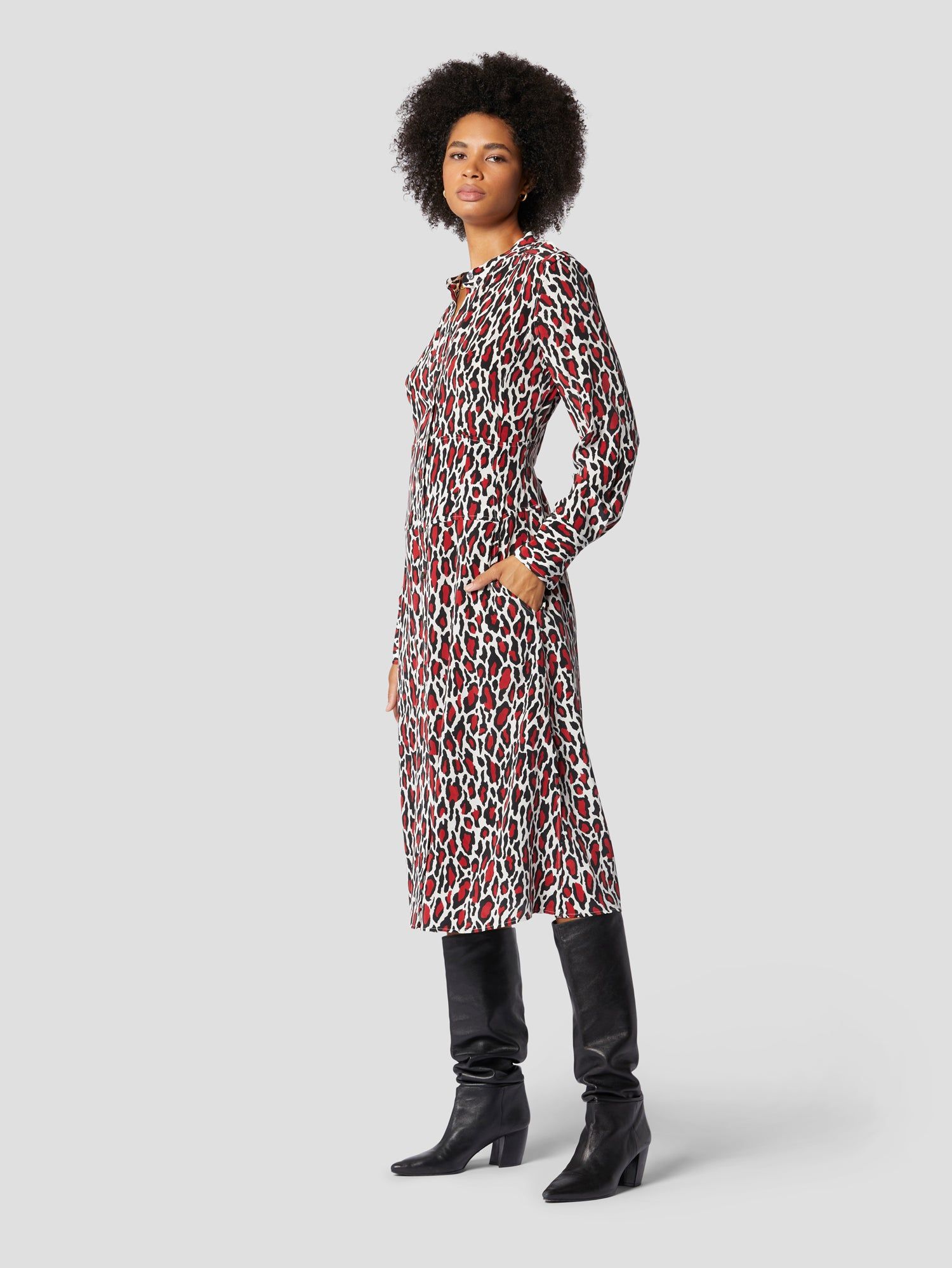 THEA SILK DRESS sold by Equipment product image thumbnail 3