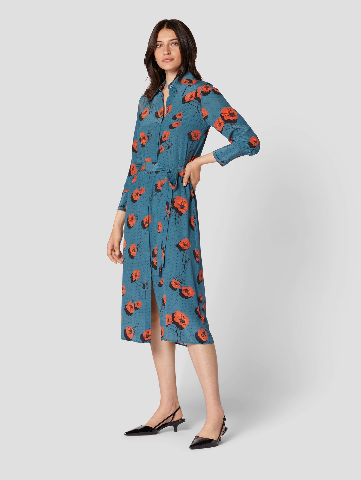 CRYSTA SILK DRESS sold by Equipment product image thumbnail 4