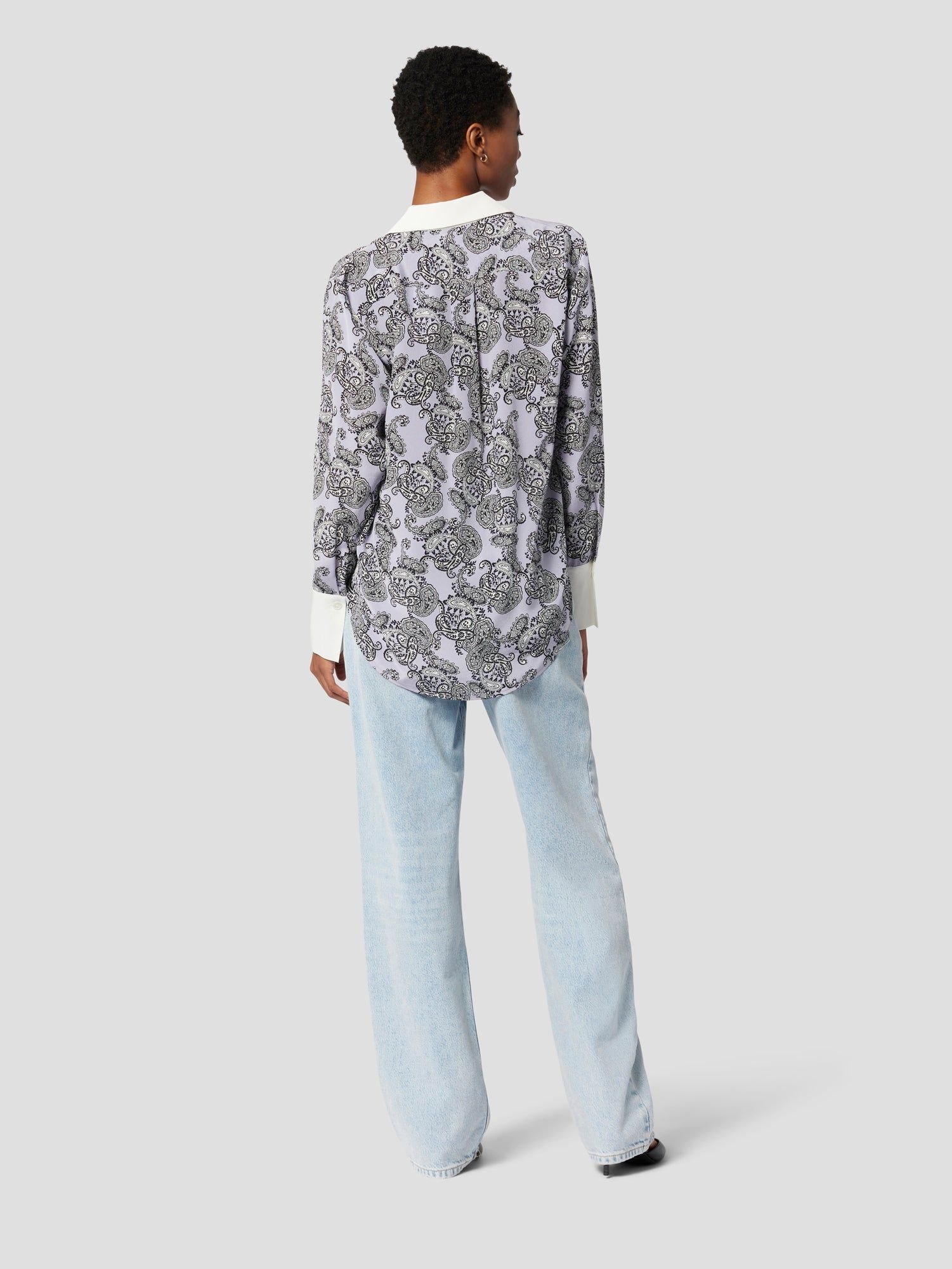 NIKOLA SILK SHIRT sold by Equipment product image thumbnail 6