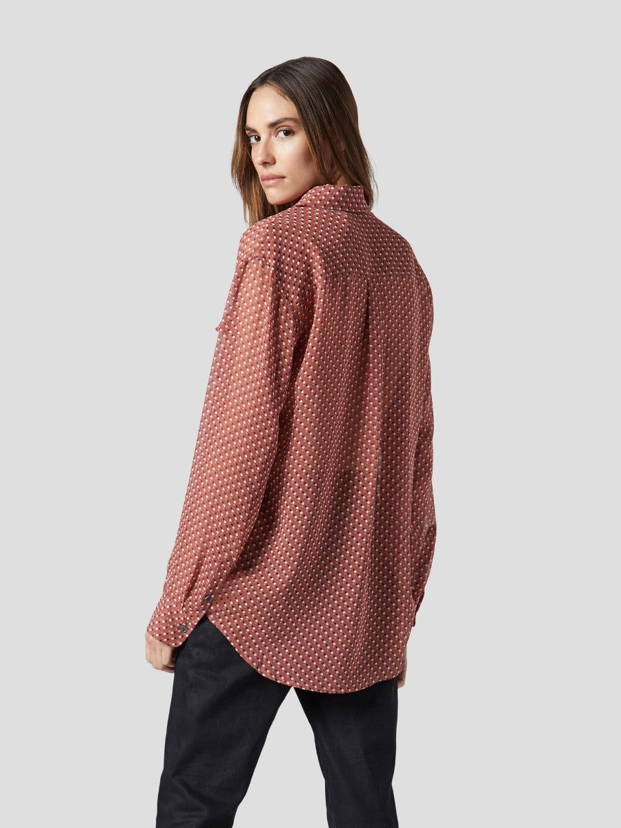 Signature Silk Shirt sold by Equipment product image thumbnail 5