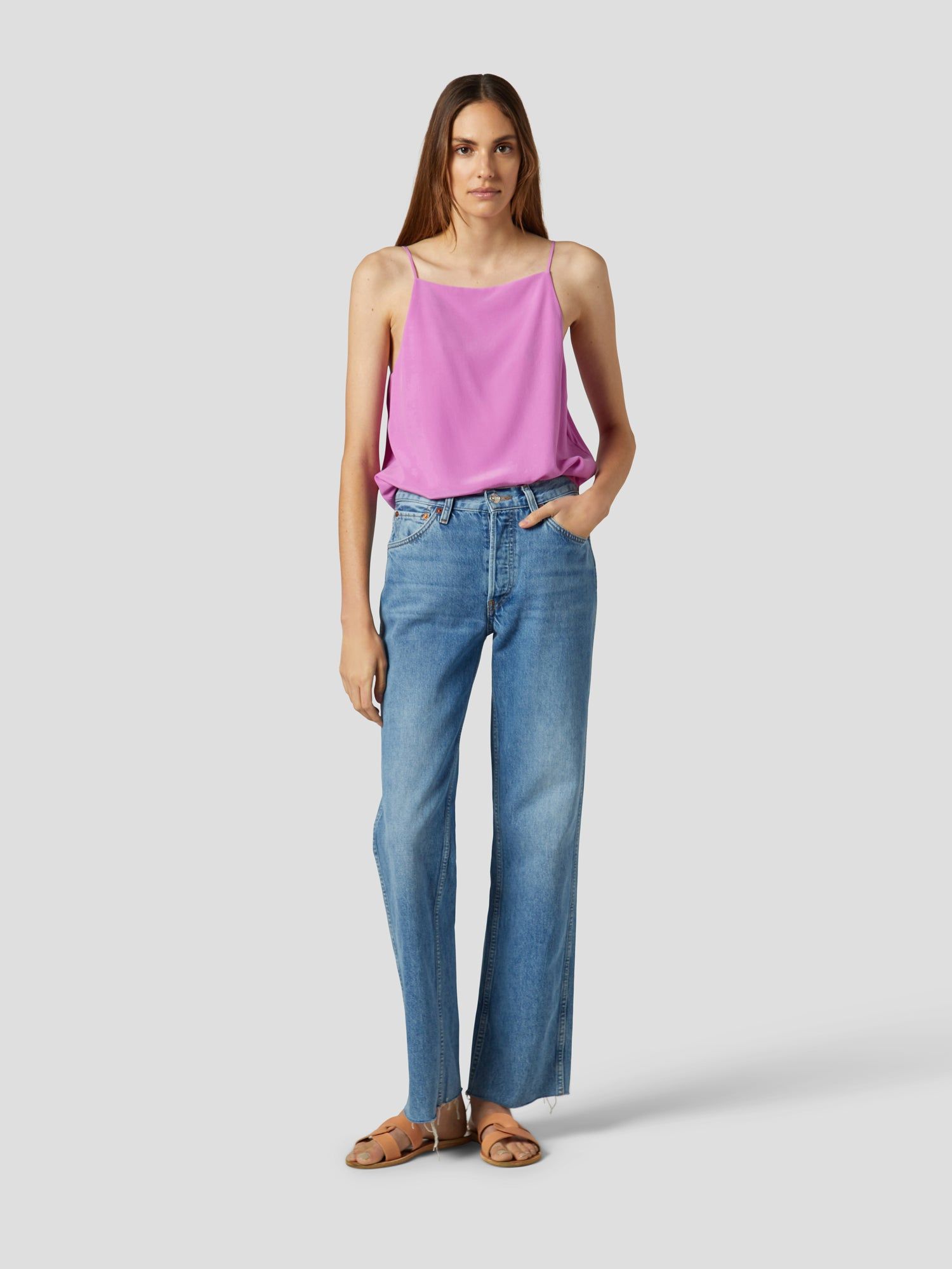 ISABEAU SILK CAMI sold by Equipment product image thumbnail 2