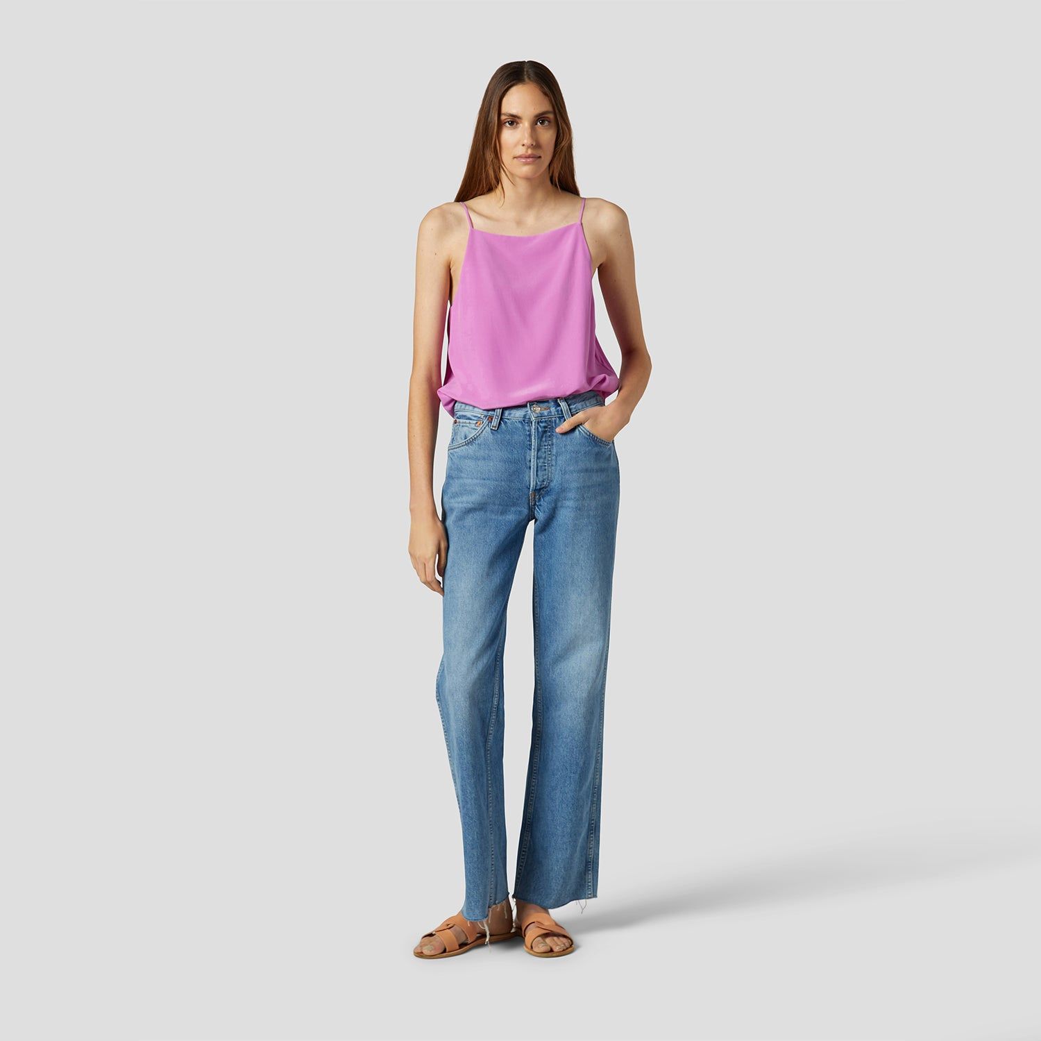 ISABEAU SILK CAMI sold by Equipment product image thumbnail 6