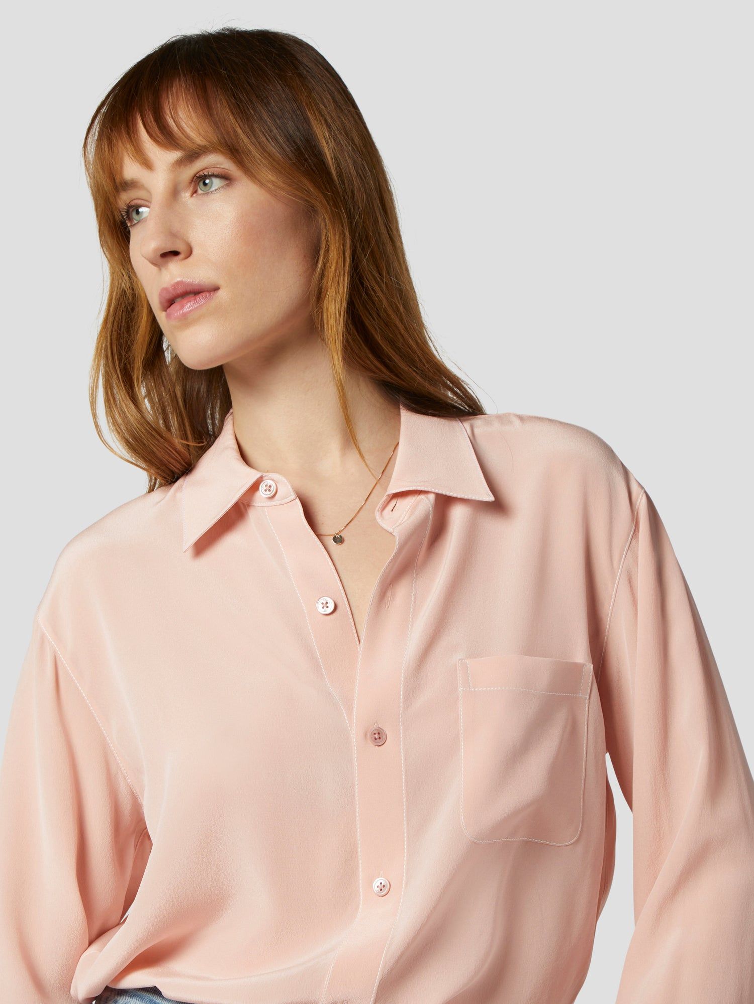 ARCHIVE 2 SILK SHIRT sold by Equipment product image thumbnail 2