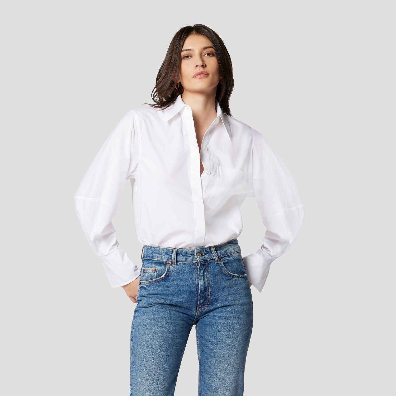 VOISIER COTTON SHIRT sold by Equipment product image thumbnail 7