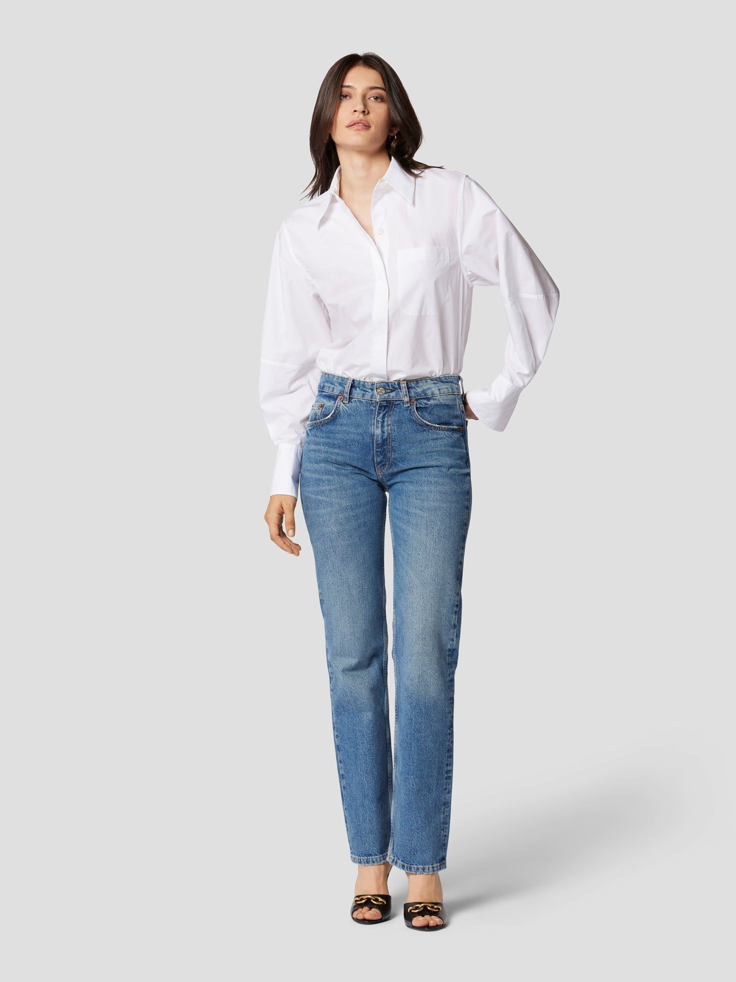 VOISIER COTTON SHIRT sold by Equipment product image thumbnail 2