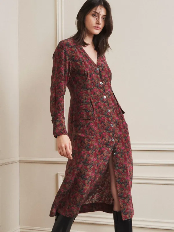 TEODORA SILK DRESS sold by Equipment