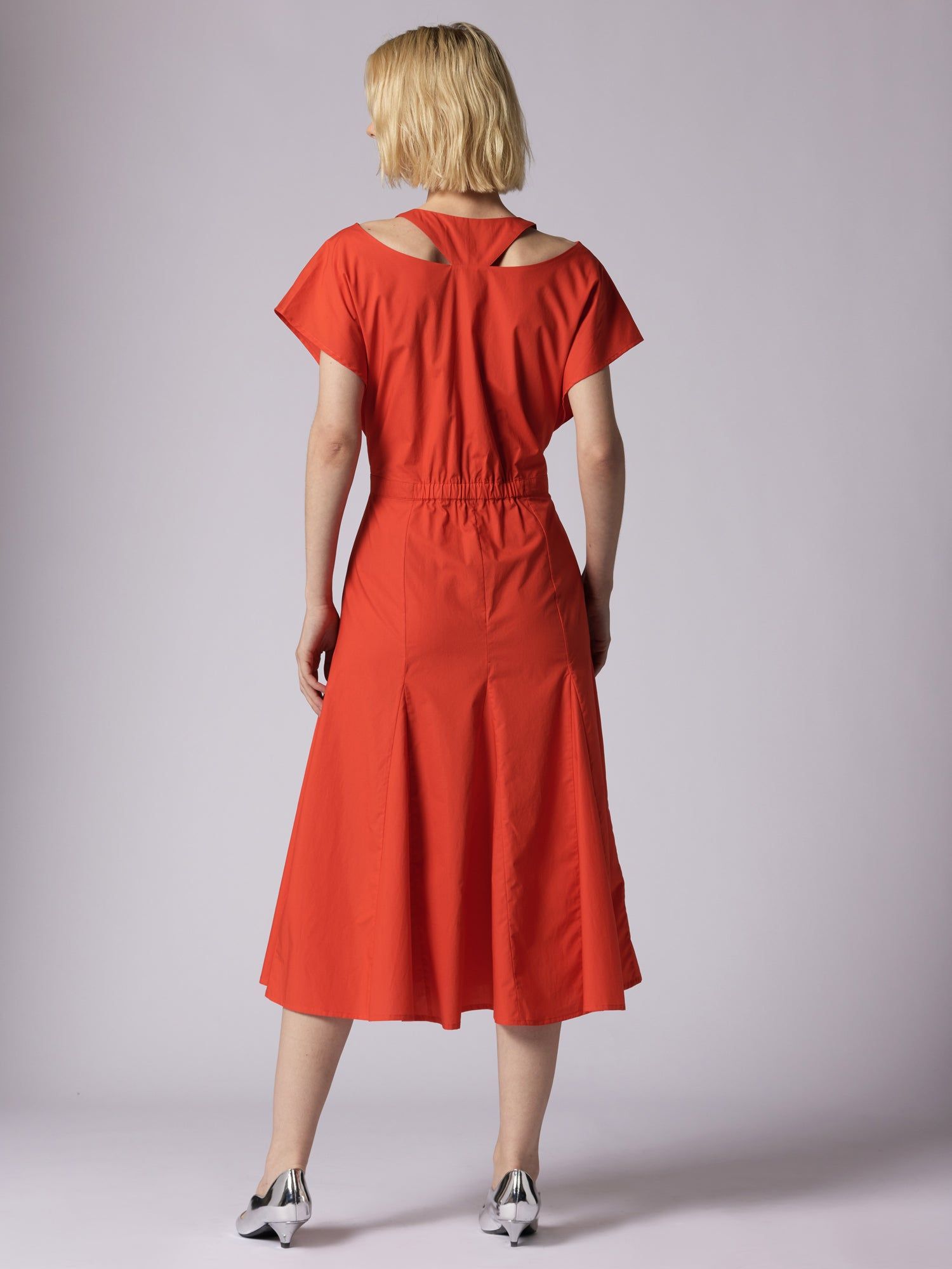 DORIANE MIDI COTTON DRESS sold by Equipment product image thumbnail 4