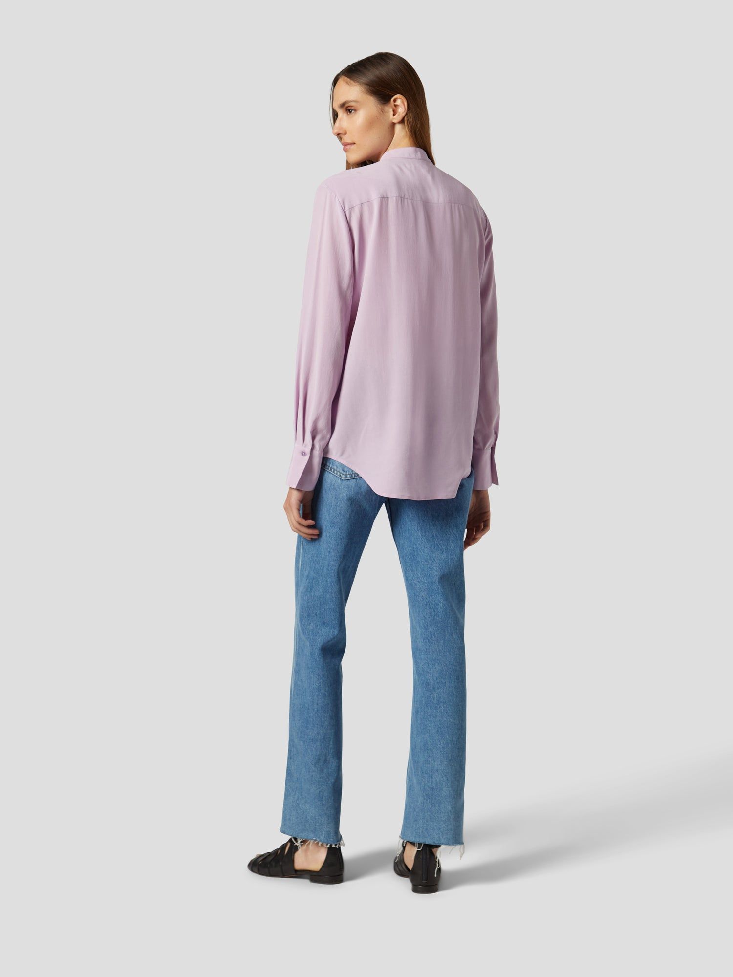 LEONEE SILK SHIRT sold by Equipment product image thumbnail 5