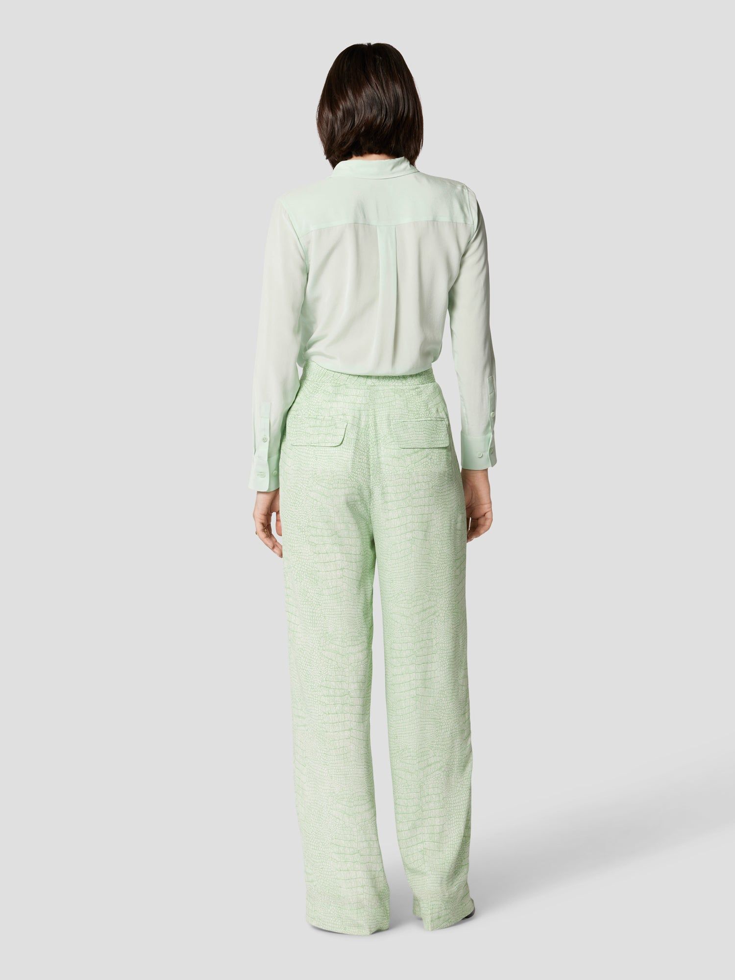 Slim Signature Silk Shirt sold by Equipment product image thumbnail 6