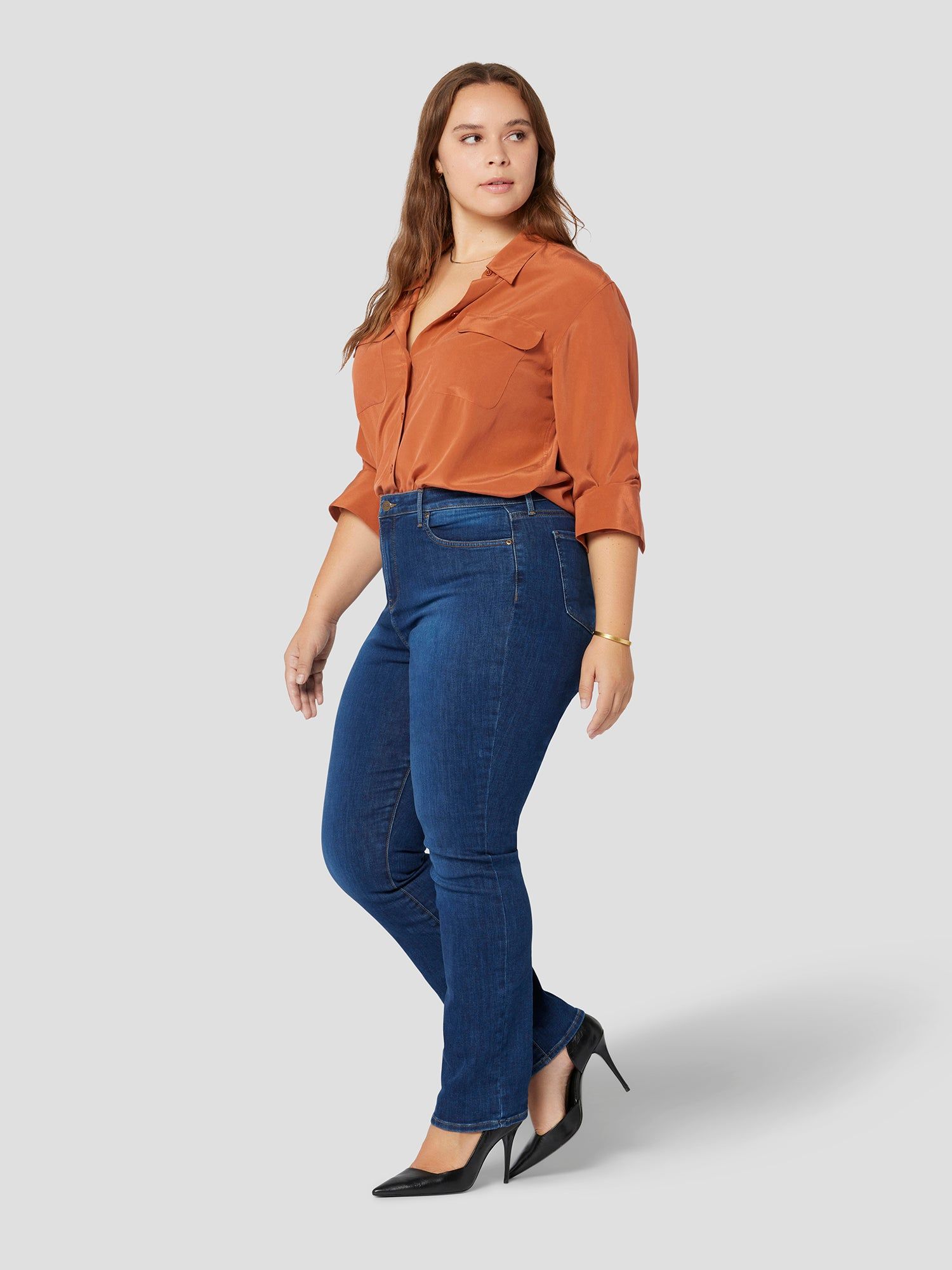 SLIM SIGNATURE SILK SHIRT sold by Equipment product image thumbnail 10