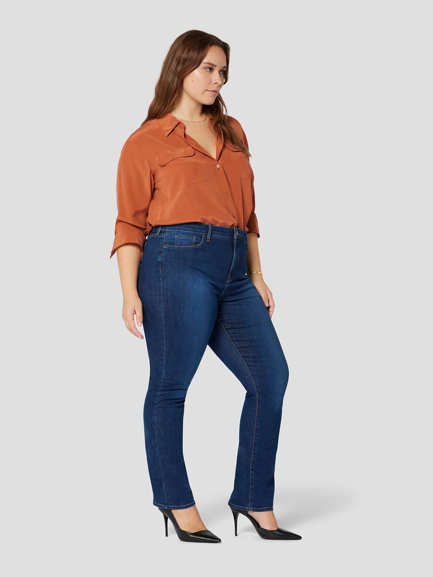 SLIM SIGNATURE SILK SHIRT sold by Equipment product image thumbnail 11