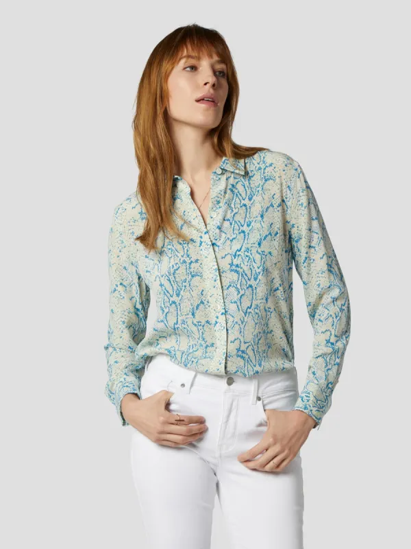 LEEMA SILK SHIRT WITH POCKET sold by Equipment