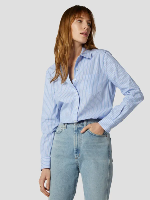 BRETT COTTON SHIRT sold by Equipment