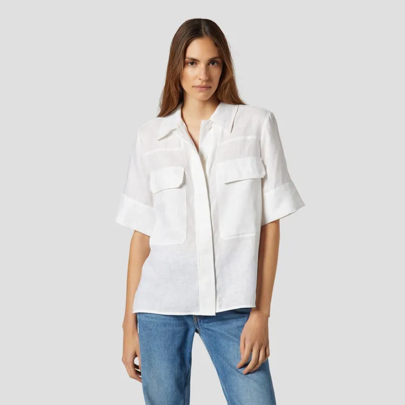 NAVARREL LINEN SHIRT sold by Equipment