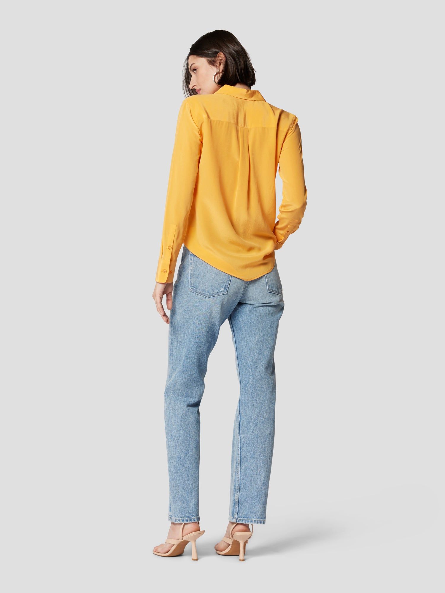 Slim Signature Silk Shirt sold by Equipment product image thumbnail 6