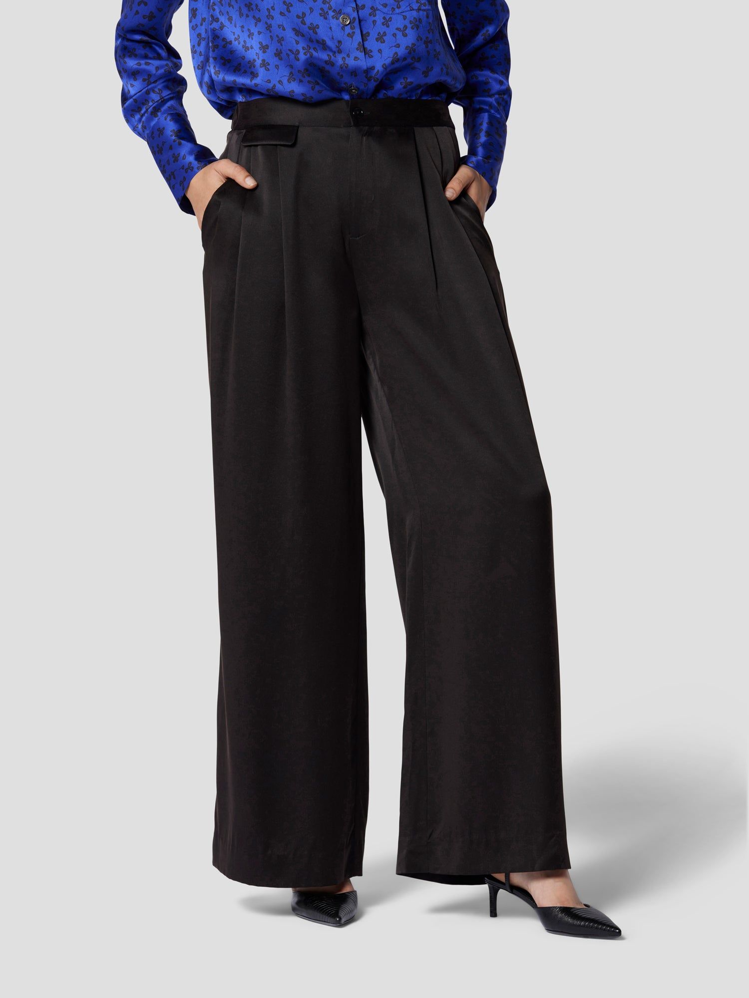 ASHLAN SILK TROUSER sold by Equipment