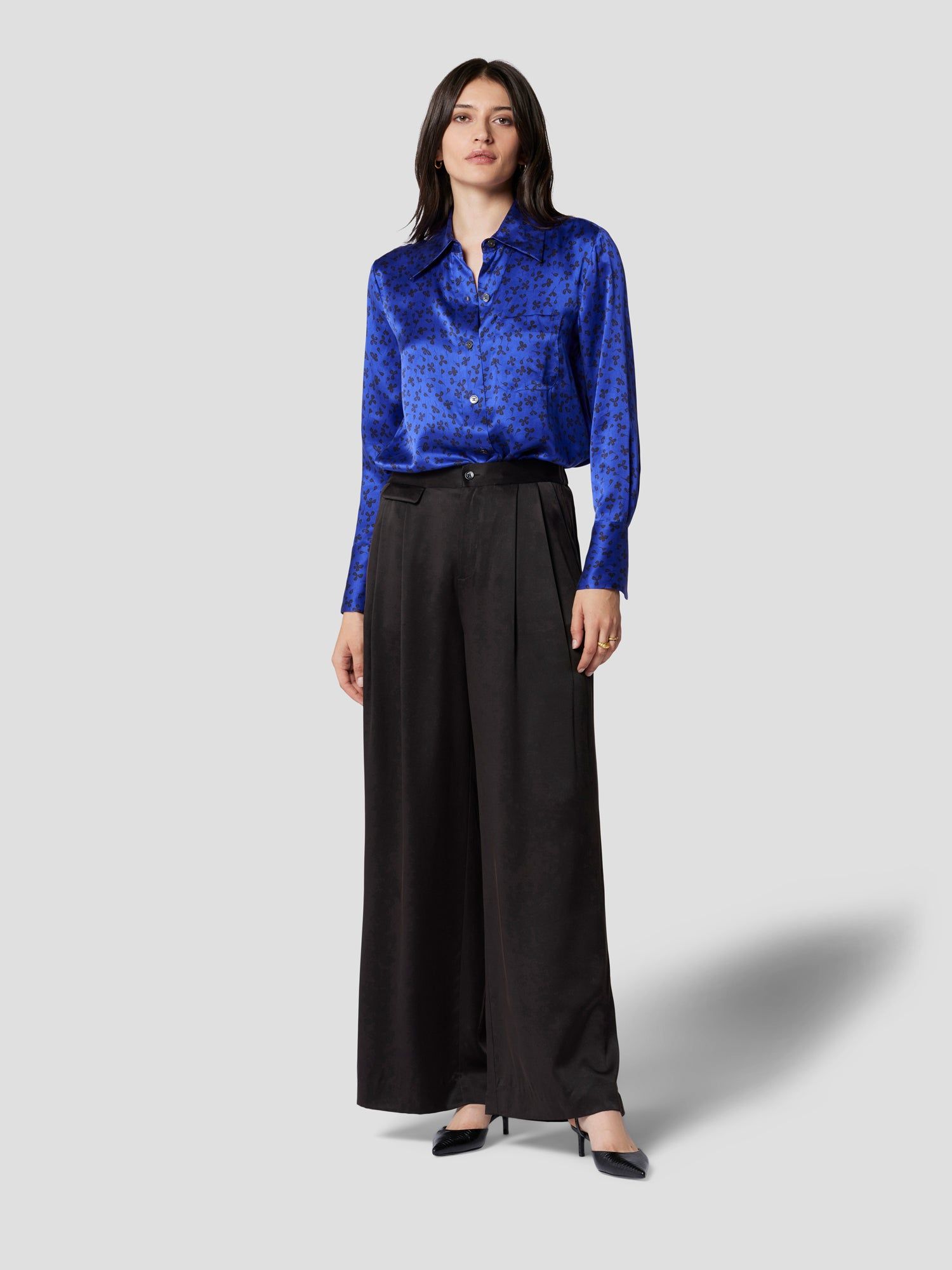 ASHLAN SILK TROUSER sold by Equipment product image thumbnail 4