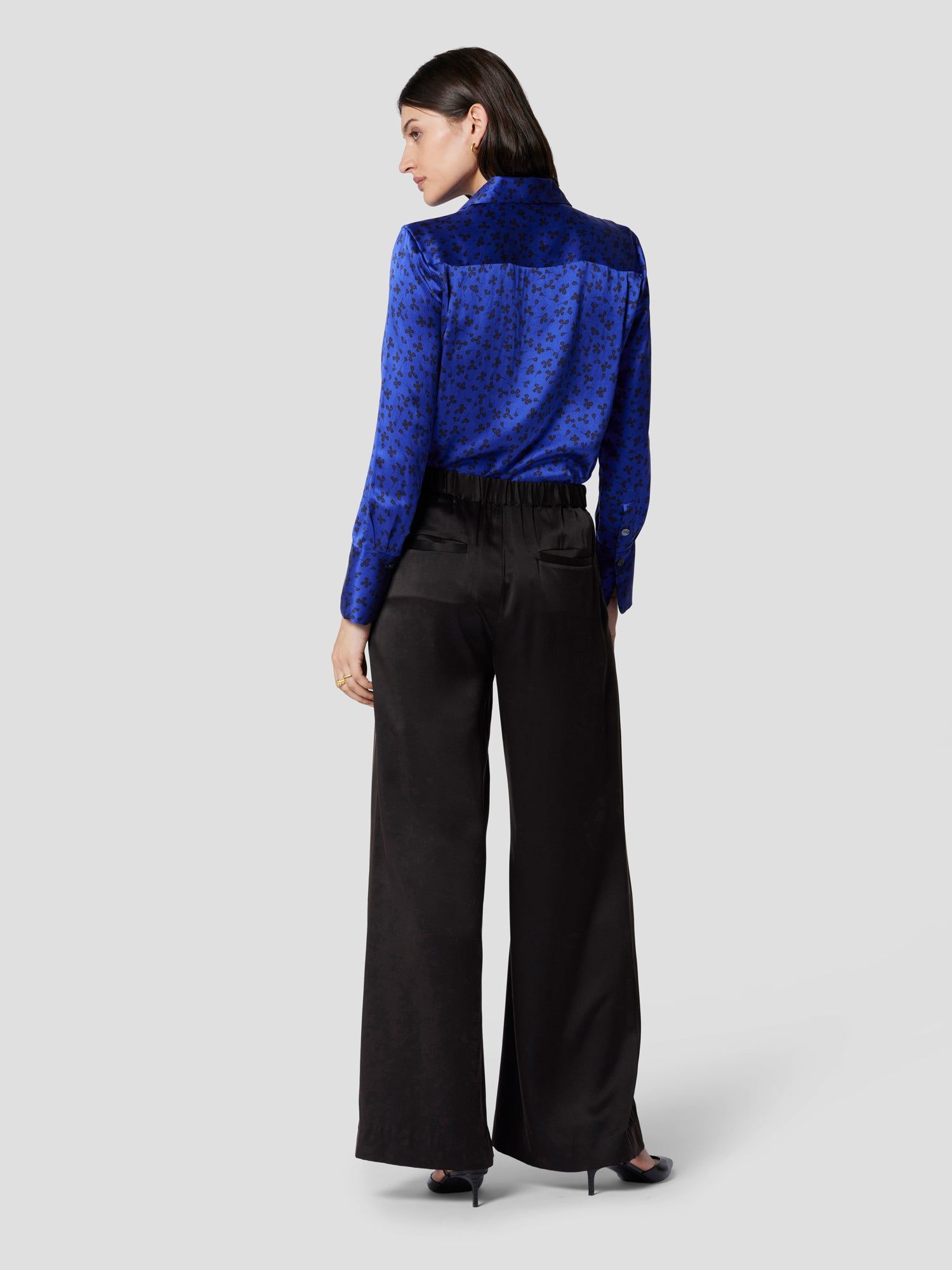 ASHLAN SILK TROUSER sold by Equipment product image thumbnail 6