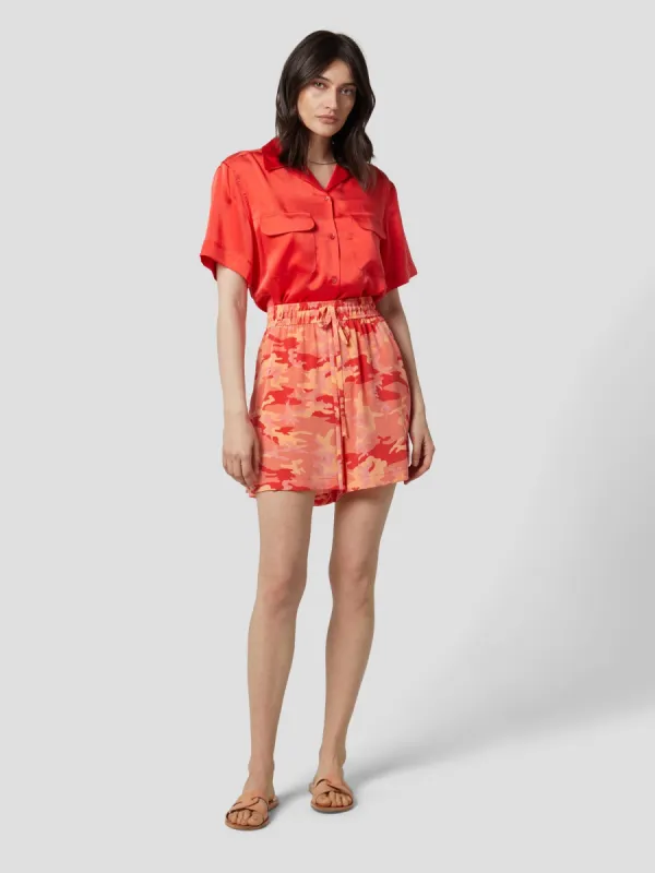 AMAIA SILK SATIN SHIRT sold by Equipment