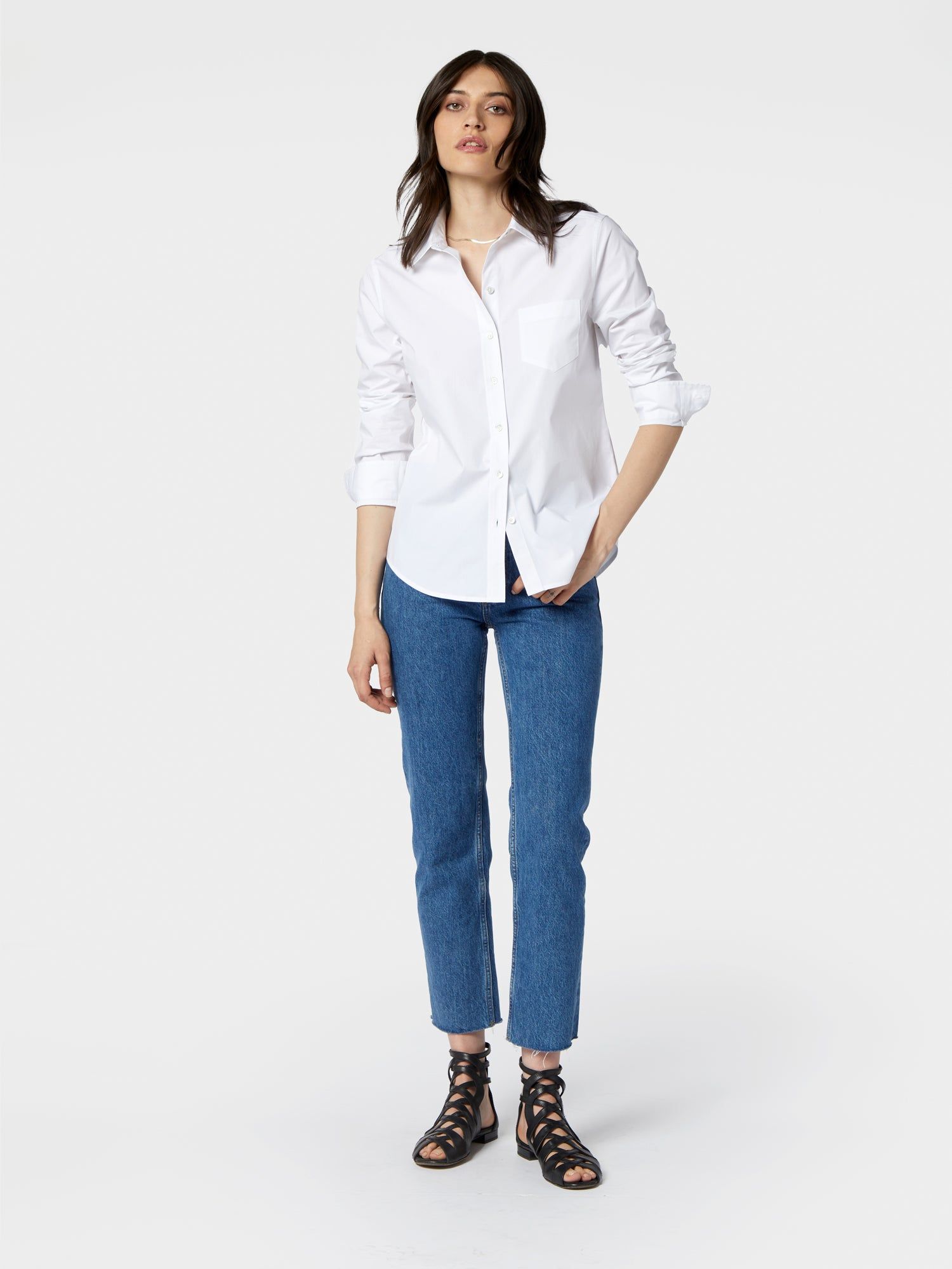 BRETT COTTON SHIRT sold by Equipment product image thumbnail 2