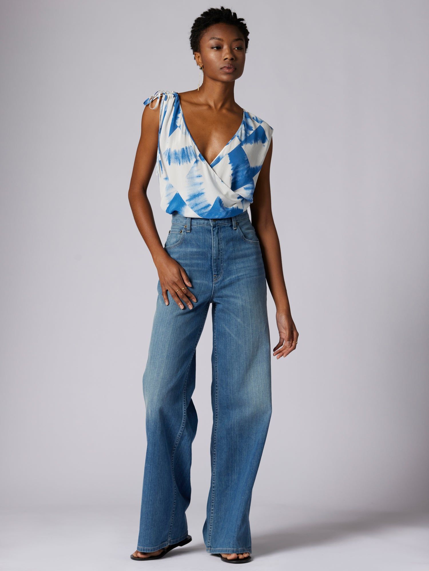 CHANTAL SLEEVELESS SILK TOP sold by Equipment product image thumbnail 2