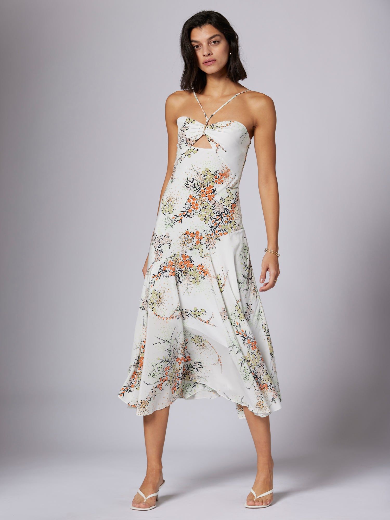 ALANI MIDI SILK DRESS sold by Equipment