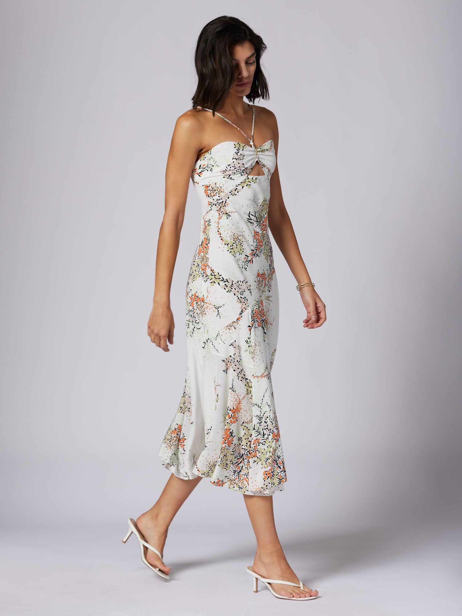 ALANI MIDI SILK DRESS sold by Equipment product image thumbnail 3