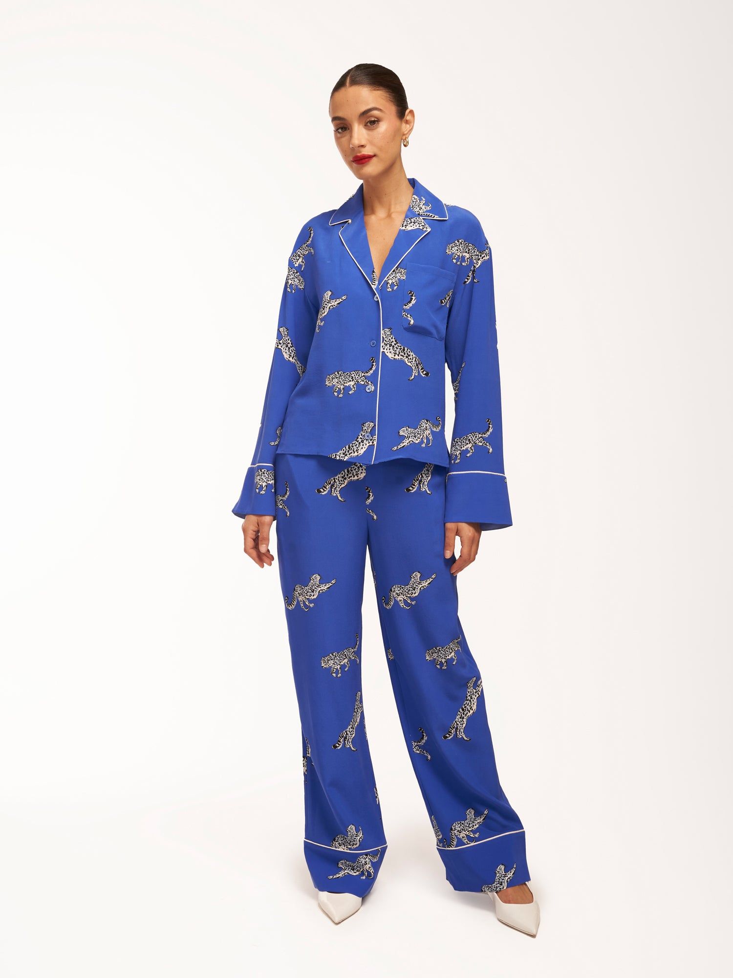 Shalom Long Sleeve Silk Shirt sold by Equipment