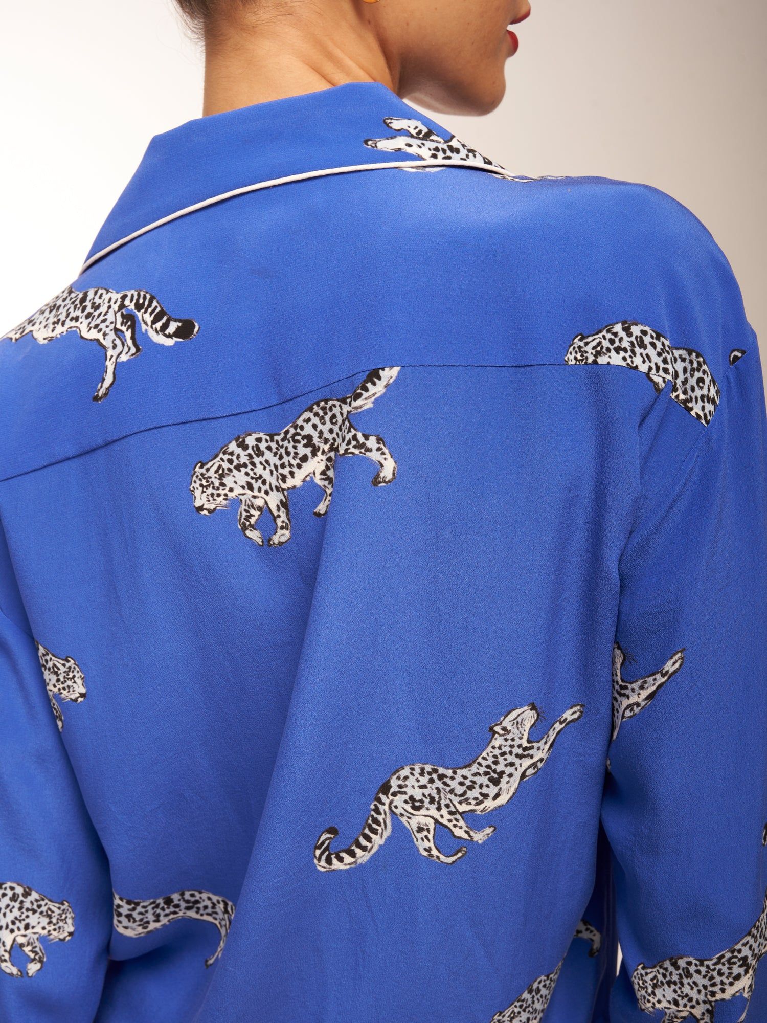 Shalom Long Sleeve Silk Shirt sold by Equipment product image thumbnail 3