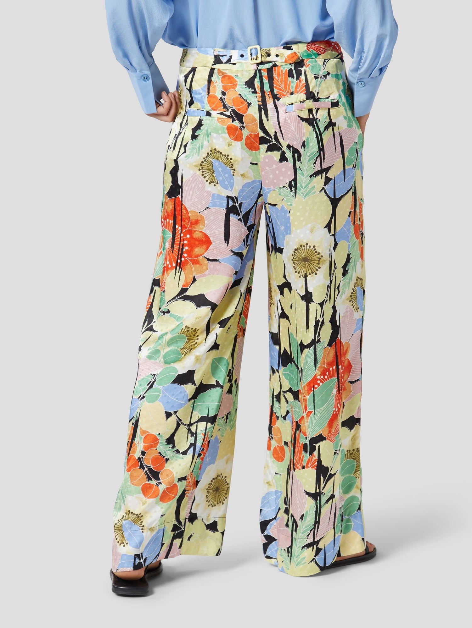 LORIN SILK TROUSER sold by Equipment product image thumbnail 5