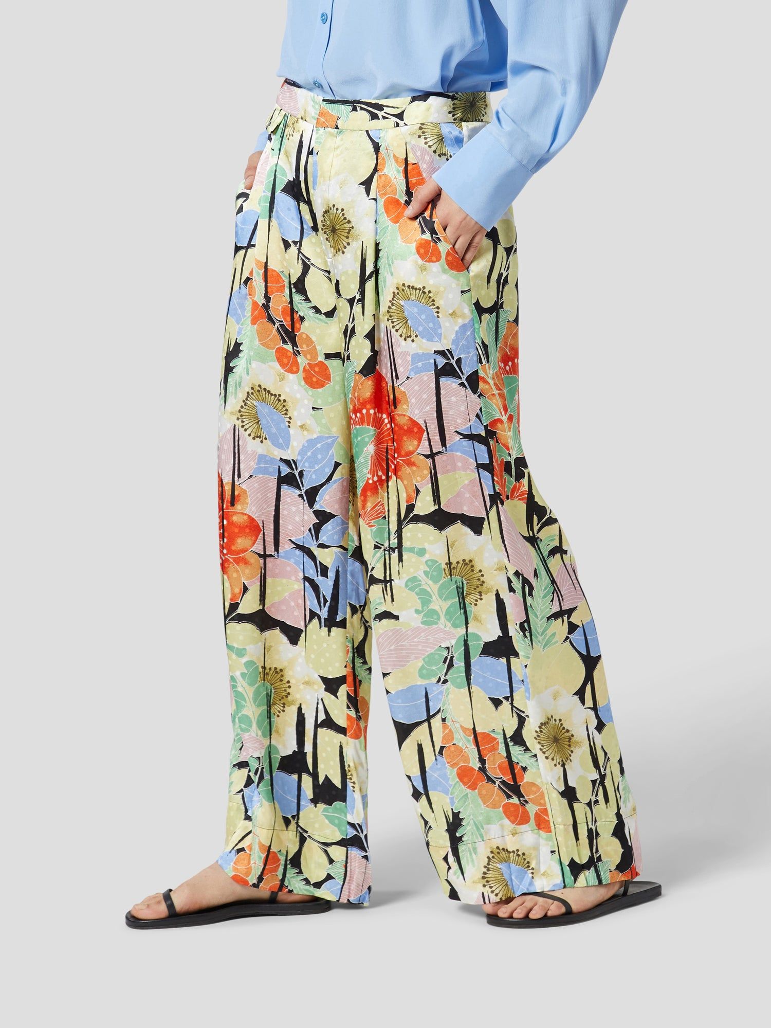 LORIN SILK TROUSER sold by Equipment product image thumbnail 4