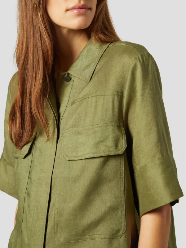 NAVARREL LINEN SHIRT sold by Equipment