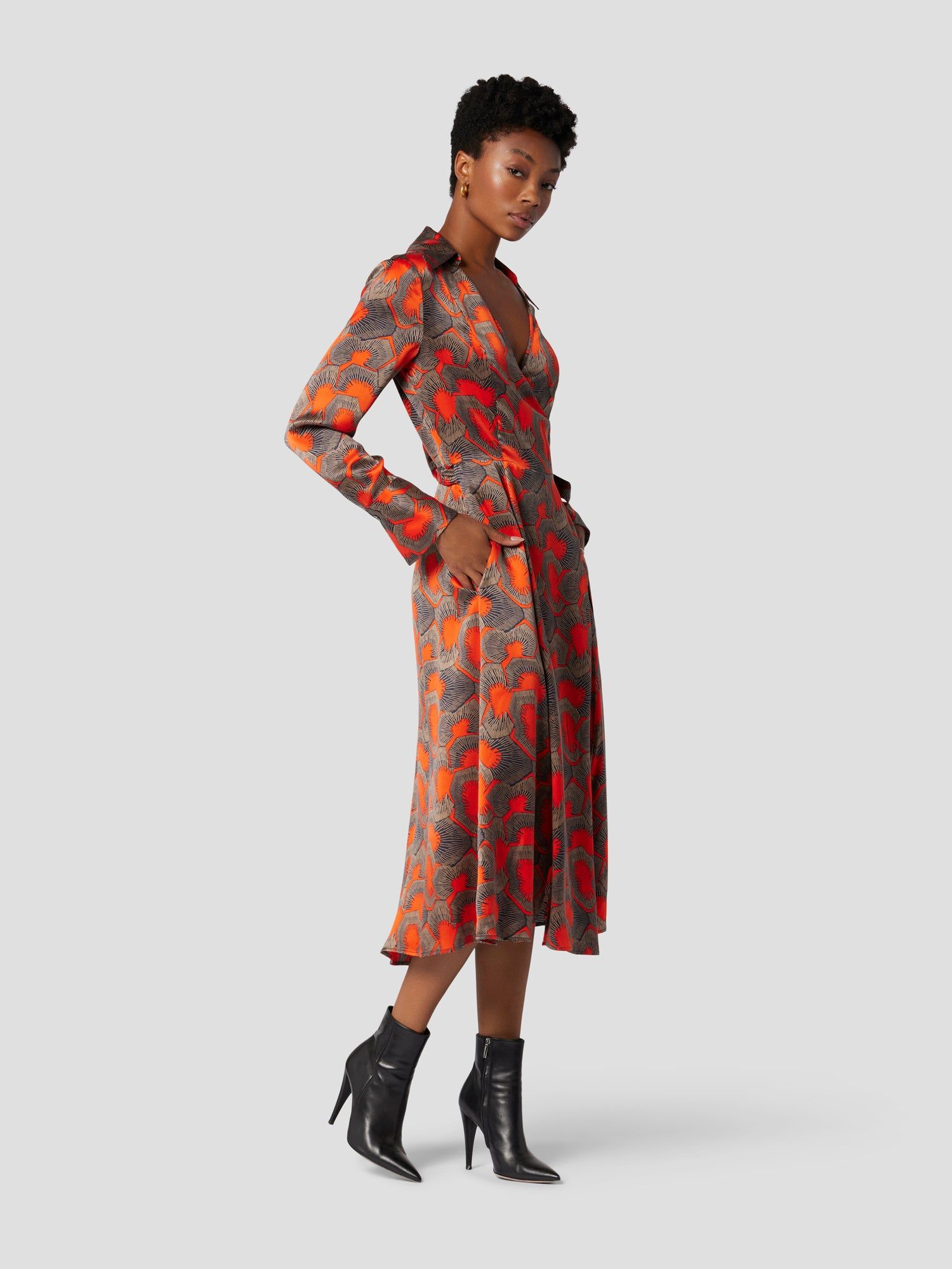 MORGON SILK SATIN MAXI DRESS sold by Equipment product image thumbnail 5