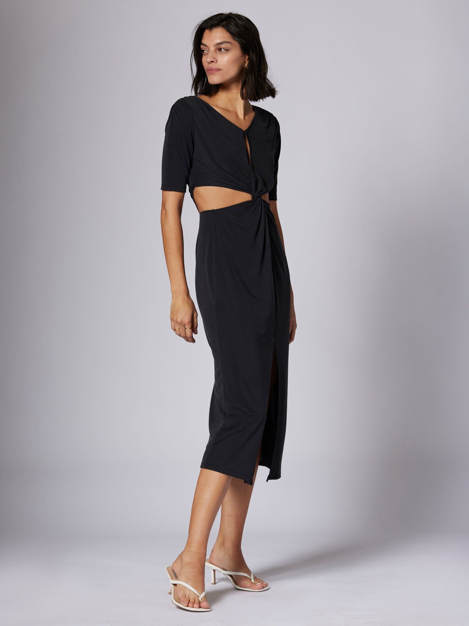 GENEVIEVE MIDI DRESS sold by Equipment product image thumbnail 3