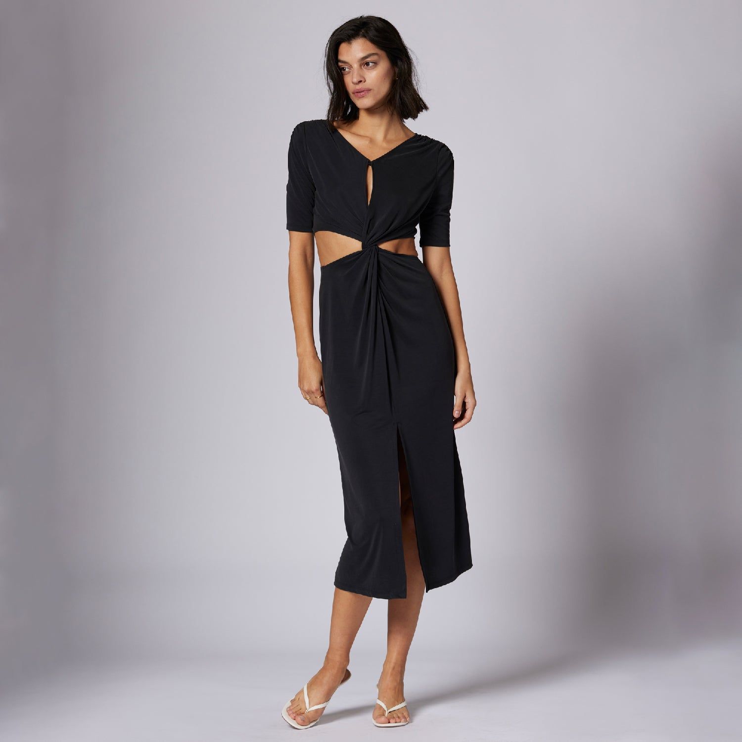 GENEVIEVE MIDI DRESS sold by Equipment product image thumbnail 5