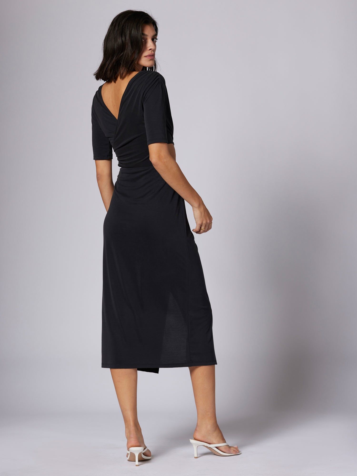 GENEVIEVE MIDI DRESS sold by Equipment product image thumbnail 4