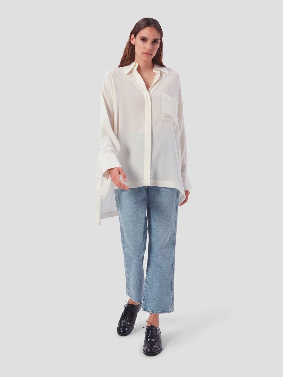 EMILE SILK SHIRT sold by Equipment product image thumbnail 2