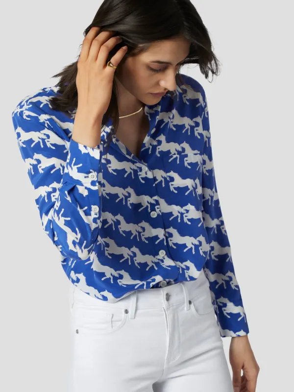 BRADNER SILK SHIRT sold by Equipment