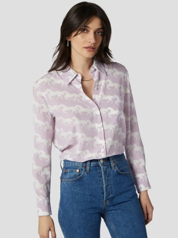 BRADNER SILK SHIRT sold by Equipment