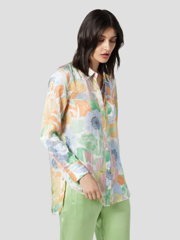 BRADNER SILK SHIRT sold by Equipment
