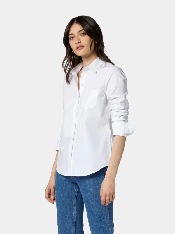 BRETT COTTON SHIRT sold by Equipment