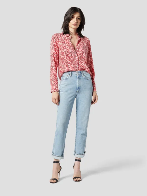 SLIM SIGNATURE SILK SHIRT sold by Equipment