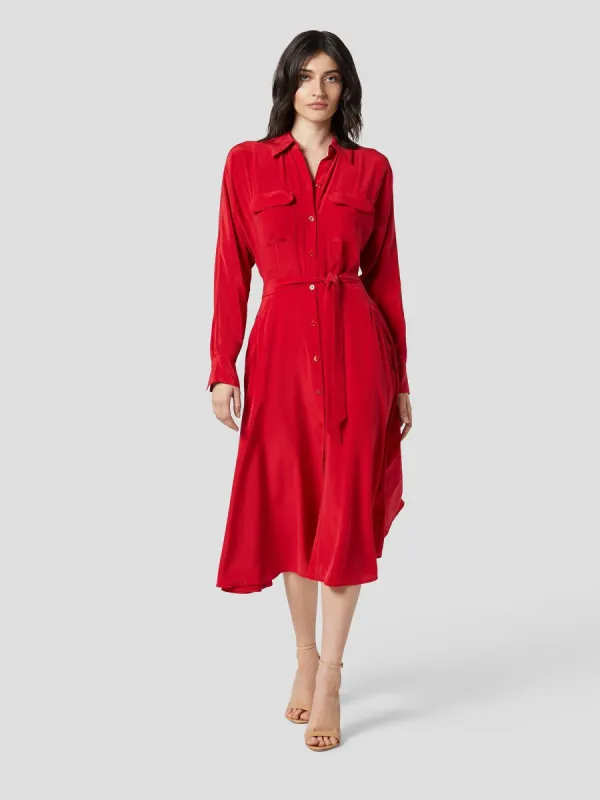 HAELEE SILK DRESS sold by Equipment