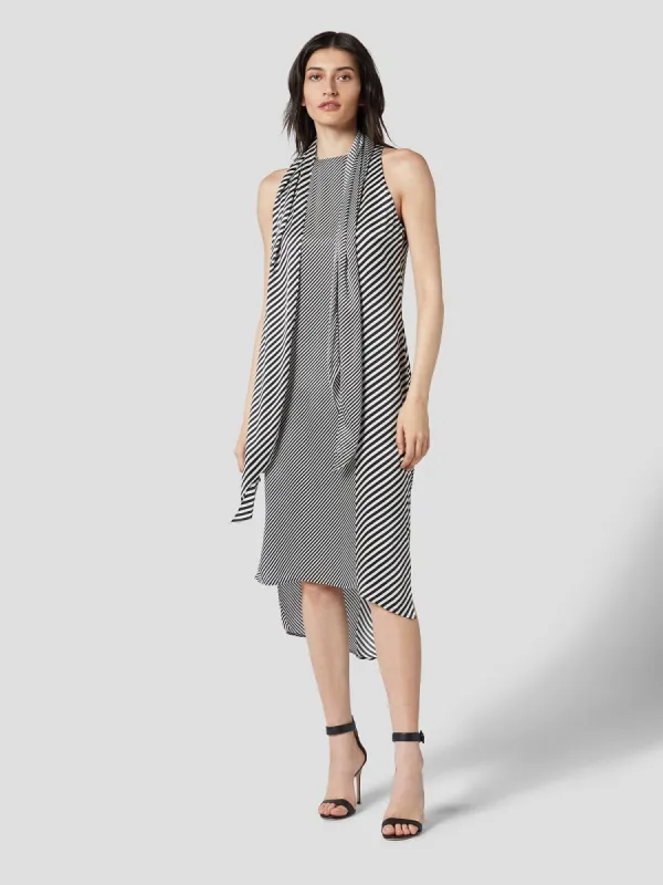 LALASA SILK SATIN DRESS sold by Equipment