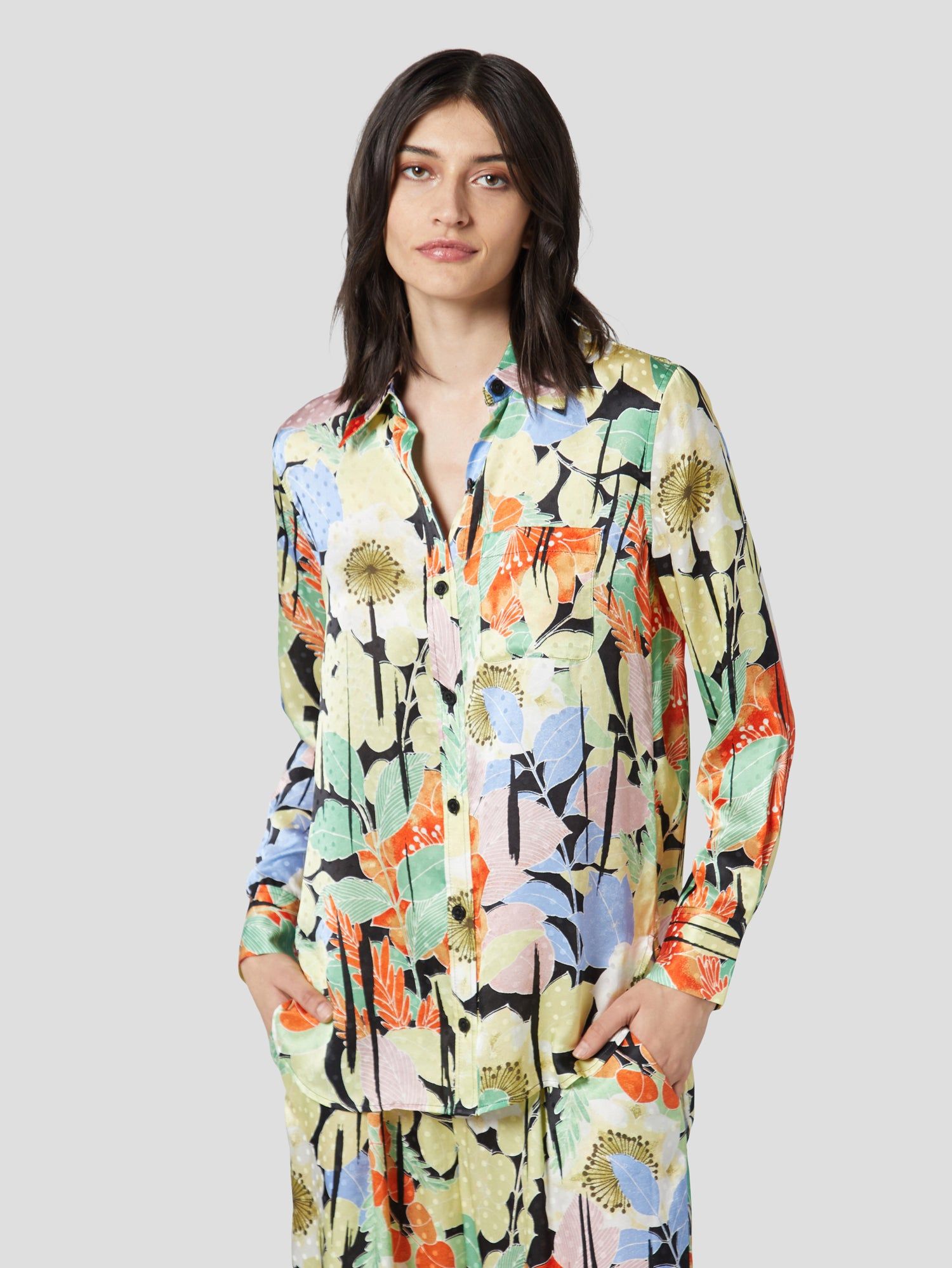 BRADNER SILK SHIRT sold by Equipment product image thumbnail 2