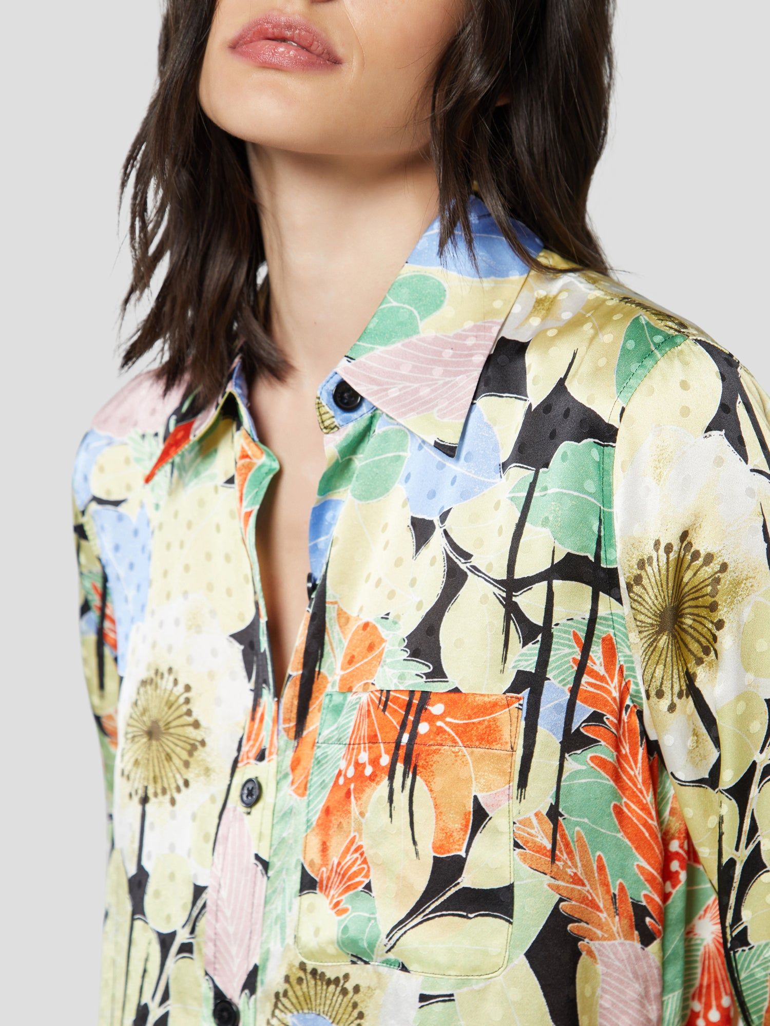 BRADNER SILK SHIRT sold by Equipment product image thumbnail 5