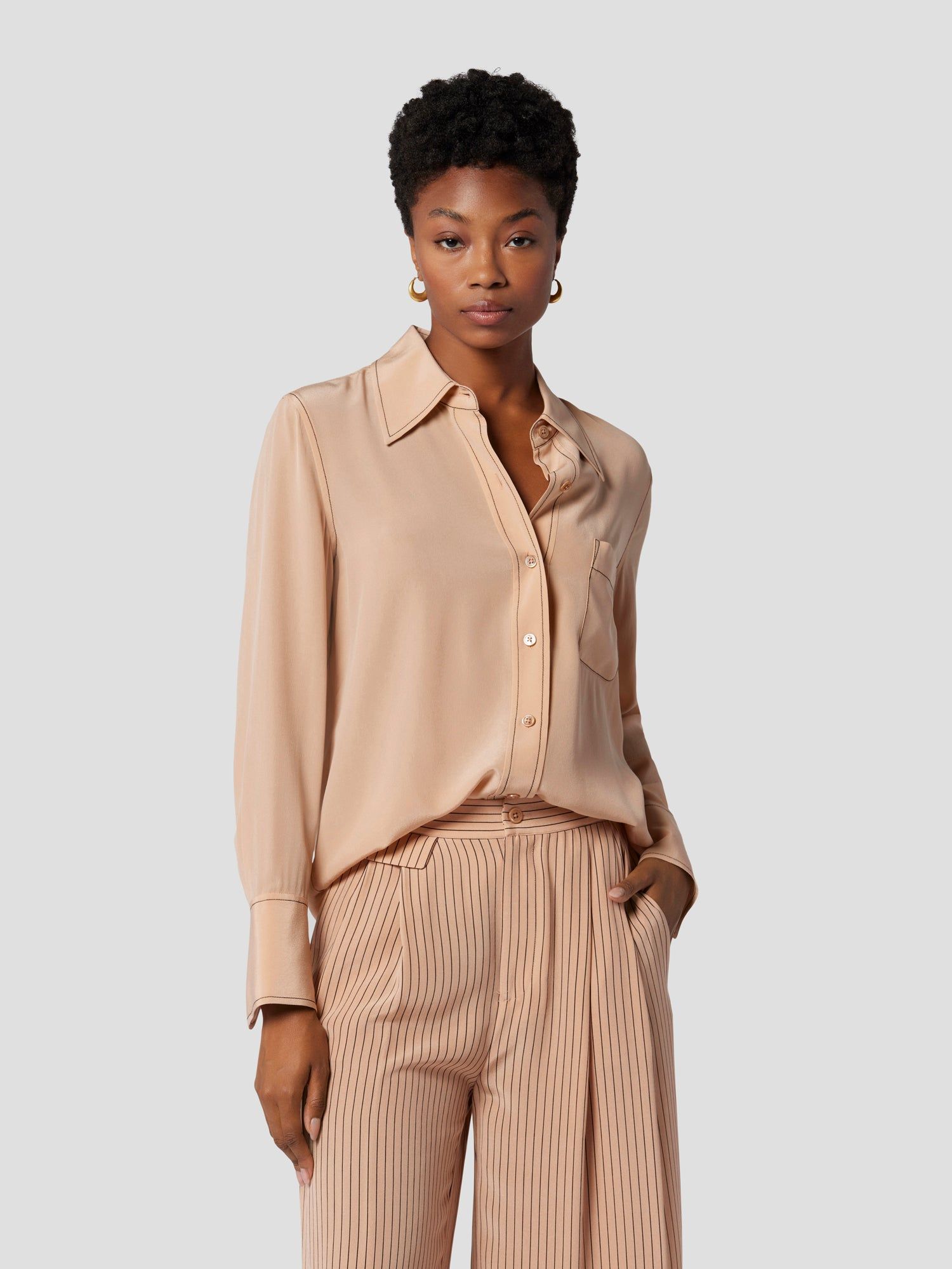 DILLON SILK SHIRT sold by Equipment